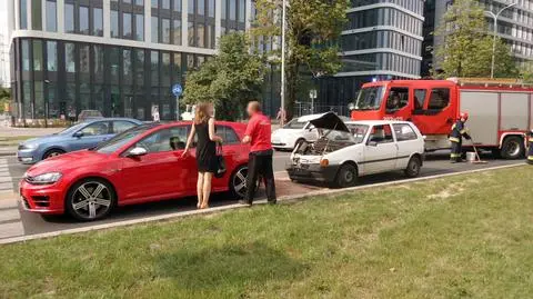 Uno uderzyło w golfa przed przejściem