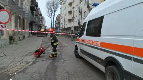 Przerwany przewód i wyciek gazu. Szybka akcja strażaków