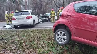 Wypadek na drodze wojewódzkiej numer 801