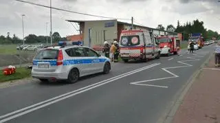 Zderzenie w miejscowości Stara Wieś