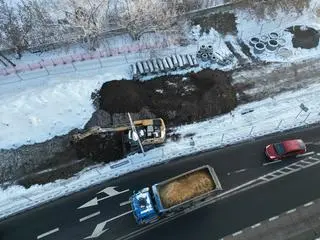 Przebudowa ostatniego odcinka ulicy Lazurowej