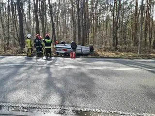 Dachowanie bmw w Wesołej