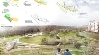 Zwycięski projekt na park przy Górce Kazurce