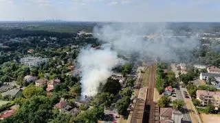 Pożar przy ulicy Jagienki