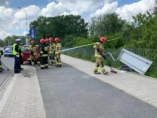 Zderzenie na ulicy Zamoście