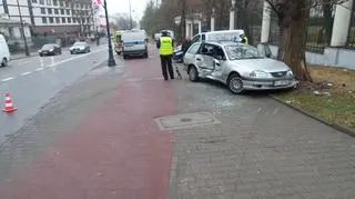 Wypadek na Belwederskiej