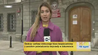 Gawor z zarzutem poświadczenia nieprawdy