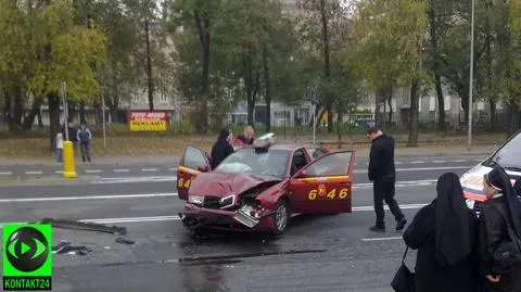 Pięć osób rannych w wypadku na Solidarności