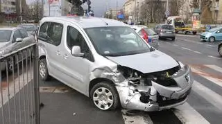 Zderzenie na Mokotowie