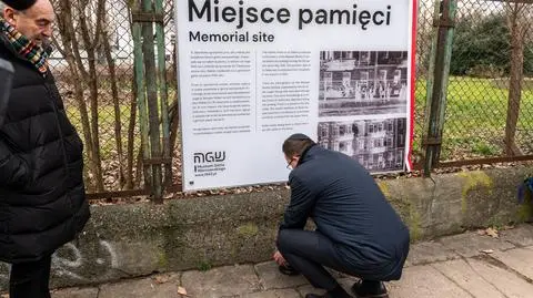 Odsłonięcie tablic pamiątkowych na ul. Stawki i Niskiej