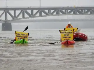 Akcja aktywistów z Greenpeace Polska