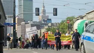 Protest przeciwko obwodnicy