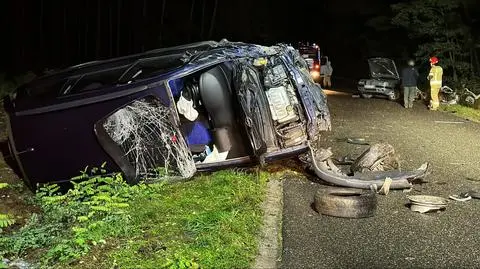 Auto przecięte na pół, pięć osób w szpitalu. 19-latka przyznała się do kierowania