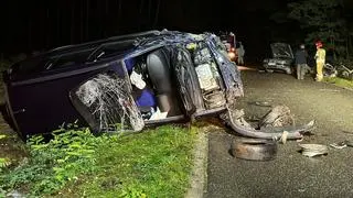 Wypadek w miejscowości Zachmiel