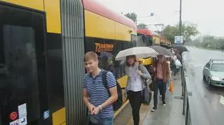 Problemy z tramwajami na Woronicza