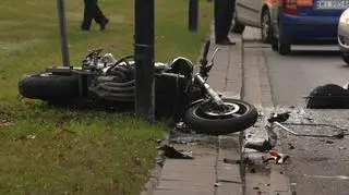 Zginął motocyklista