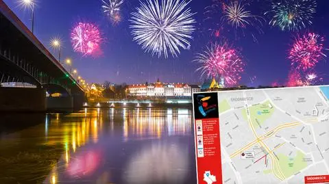 Objazdy w okolicy Bankowego. W związku z sylwestrem