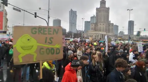 Młodzieżowy Strajk Klimatyczny zorganizowany w marcu 