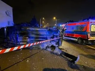 Wypadek w miejscowości Opacz Kolonia 