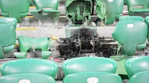 Stadion zdemolowany, Legia potępia chuliganów