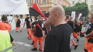 Protest ratowników medycznych