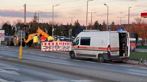 "Spory wyciek" gazu, strażakom pomógł wiatr