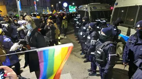 Protest po publikacji uzasadnienia wyroku. Pochód przeszedł przez centrum Warszawy