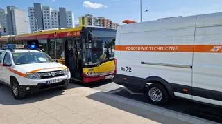 Zderzenie z udziałem autobusu miejskiego 