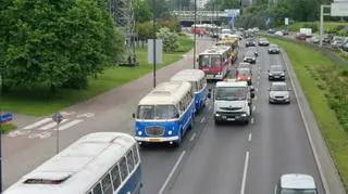 Parada zabytkowych autobusów