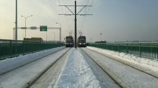 Tramwaje na moście