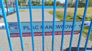 Klub wynajmuje część terenu dla WORD-u