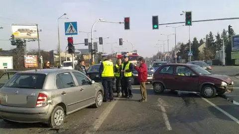 Wypadek na krajowej "7"