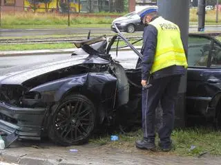 Wypadek w alei "Solidarności"