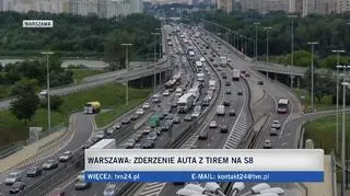 Wypadek na S8