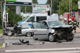 Wypadek na Trakcie Brzeskim