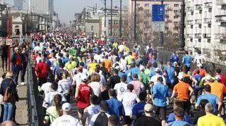 Start IX. Półmaratonu Warszawskiego