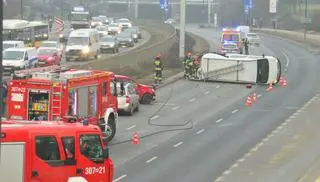 Zderzenie w alei Prymasa Tysiąclecia