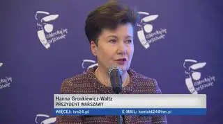 Gronkiewicz-Waltz o pracy policji podczas marszu 