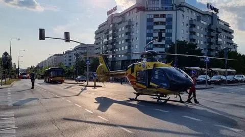 Potrącenie pieszego na Ursynowie, mężczyzna zmarł