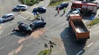 Zderzenie na Jagiellońskiej