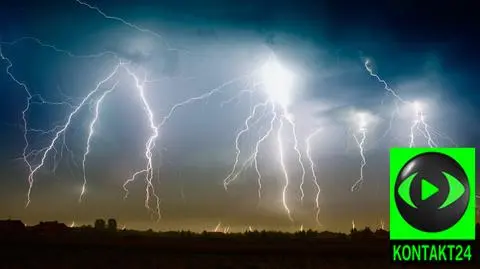 Pożary i awarie świateł  Potężne burze nad miastem
