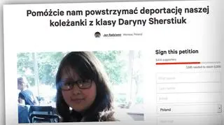 Uczniowie w obronie Daryny