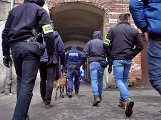 Akcja stołecznych policjantów na Brzeskiej