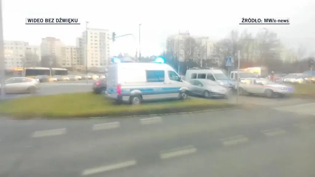 Skutki wypadku w Dolinie Służewieckiej