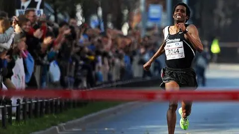 Etiopczyk pierwszy w "Biegnij Warszawo"