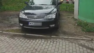 Parkowanie w parku Skaryszewskim