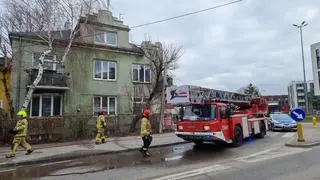 Pożar w Ursusie