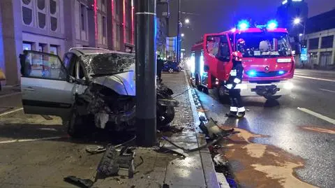 Zderzenie w Alejach Jerozolimskich