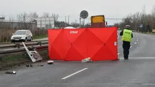 Śmiertelny wypadek pod Tarczynem