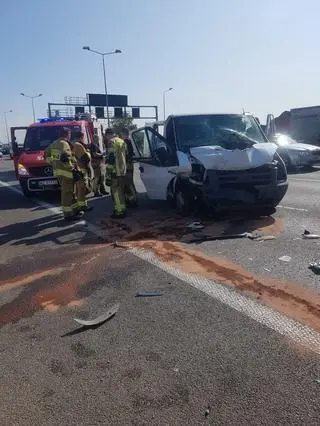 Zderzenie na S8